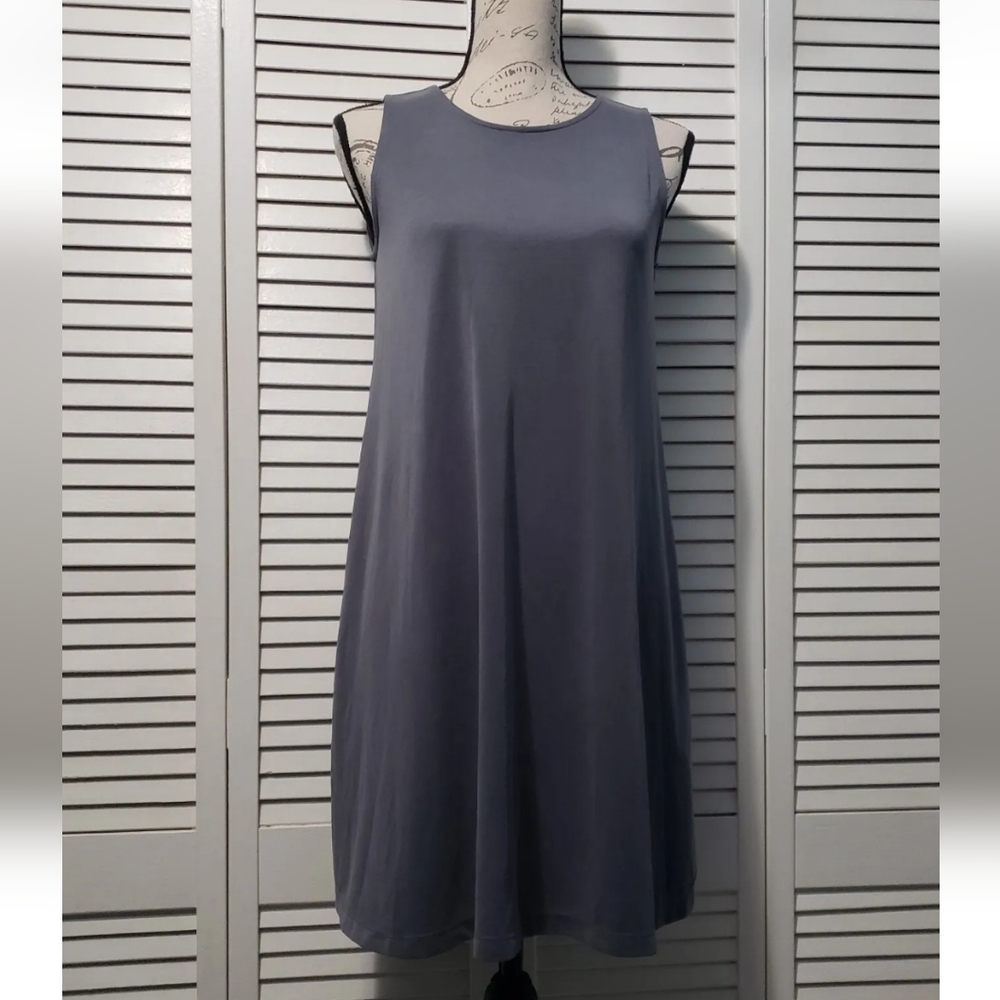 Delia + Cleo Dress Women's Small Gray‎